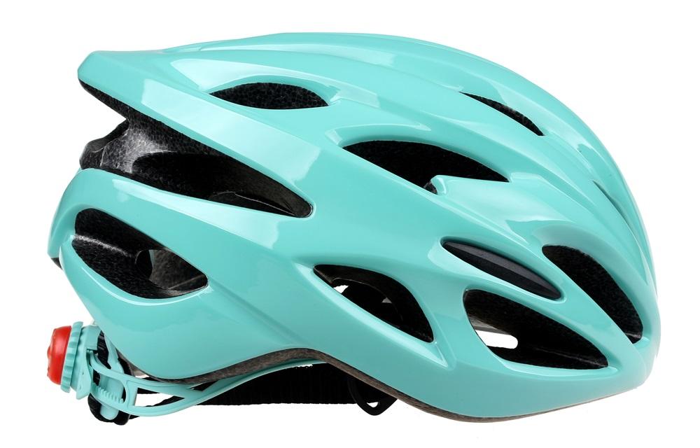 LEDライト付き屋外カラフルな大人用ロードバイクヘルメット