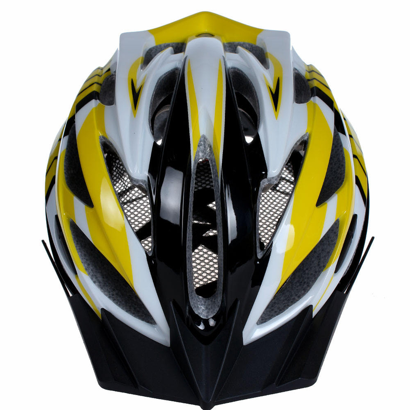 インモールド PC プリントアウトシェル自転車ヘルメット