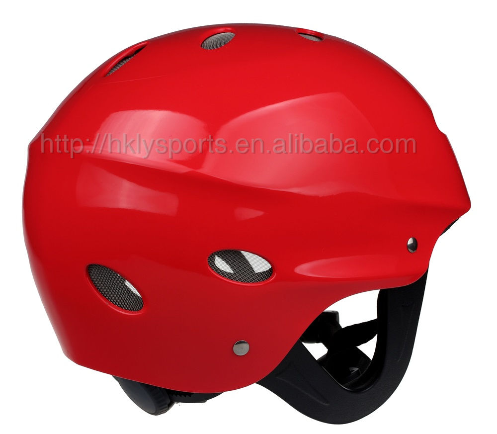 マルチウォータースポーツヘルメット保護ABSシェルホワイトウォーターラフティングヘルメットCe付き