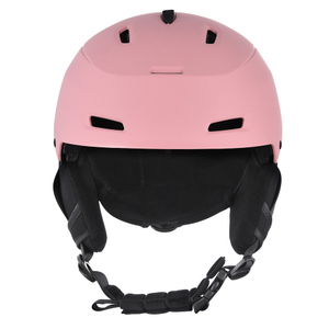 カラフルなカスタム スキー スノーボード ヘルメット保護スノー ヘルメット 大人用 ピンク