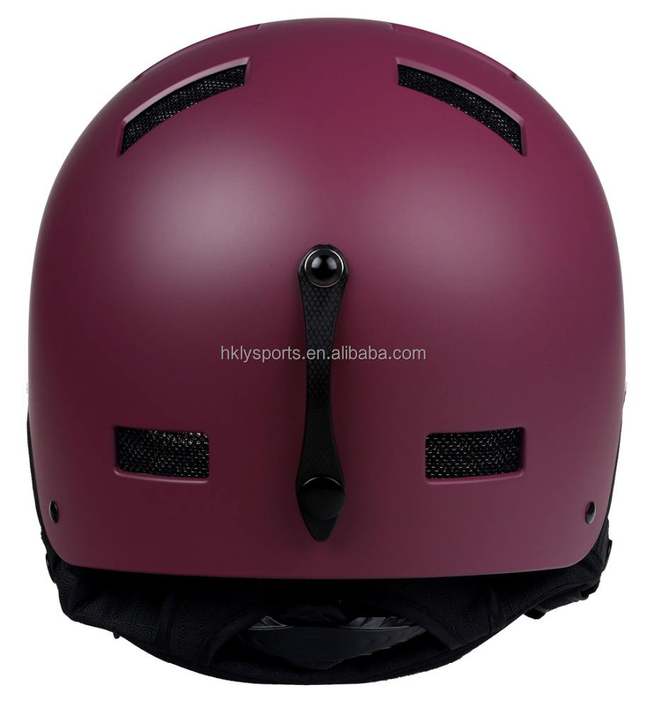 CE ASTM 認定 ABS シェル、EPS ライナー素材とスキースポーツスキーヘルメットウィンタースポーツヘルメットスキースノーボードヘルメット