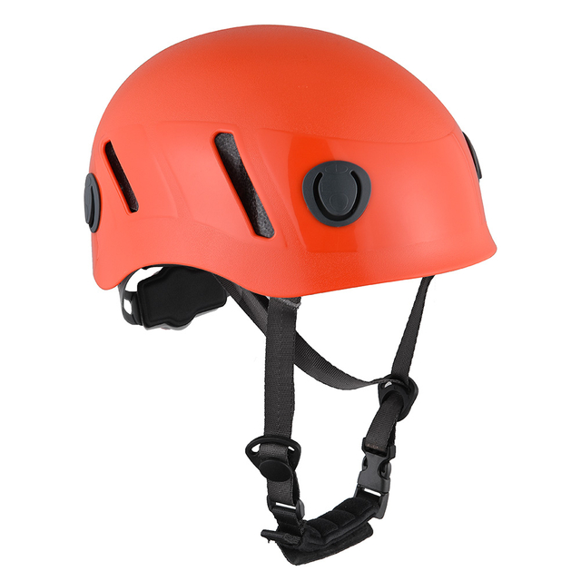 登山/ロック クライミング 安全/エクストリーム スポーツ ヘルメット オレンジ
