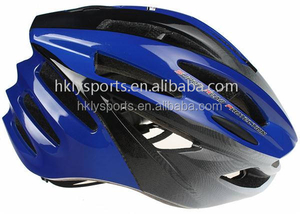 ホット販売中国メーカーカーボンファイバーバイクファッションサイクリング大人用自転車ヘルメット