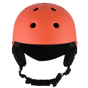 CE 認証 ABS シェルスノースキーヘルメットレッドヘルメットスキー