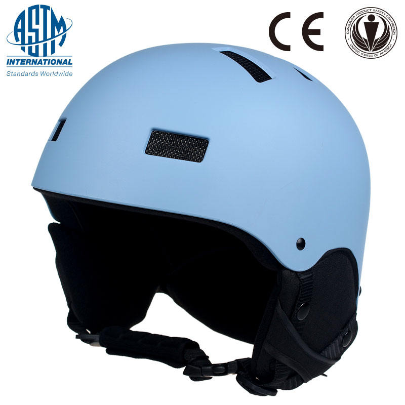 CE ASTM 承認されたファッションアウトドアスキースポーツと EPS ライナー素材の ABS シェル素材スキーヘルメット