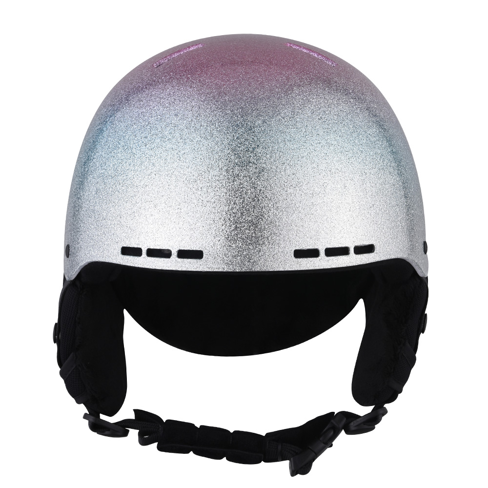 CE承認済み屋外スポーツ用品スキーヘルメットスキースノーボードヘルメットライト