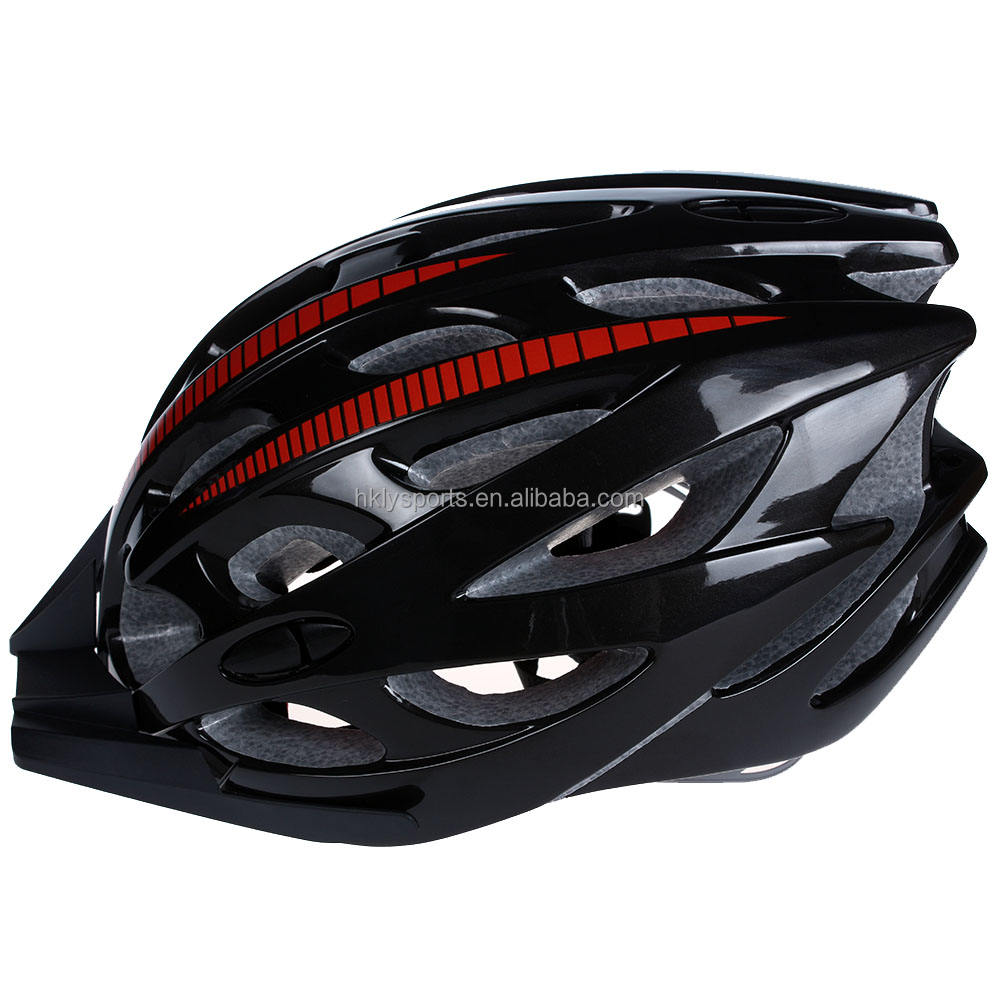 ホット販売良質軽量自転車ヘルメットサイクリングヘルメット特別デザイン男性用マウンテンとロード自転車 LED ST987