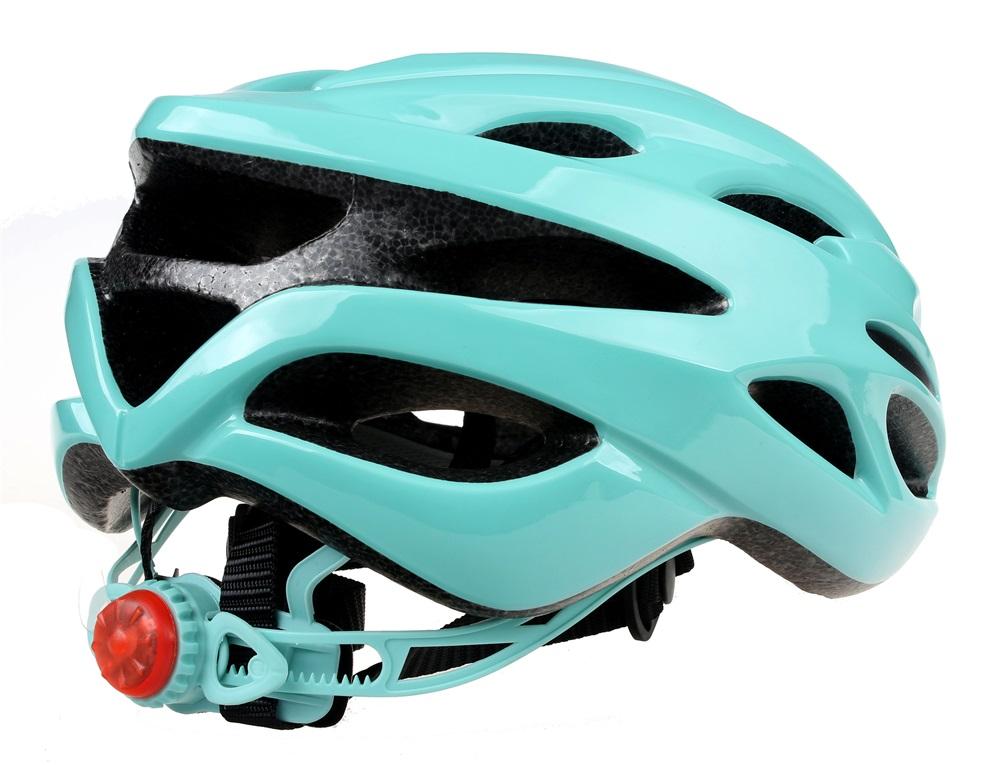 LEDライト付き屋外カラフルな大人用ロードバイクヘルメット