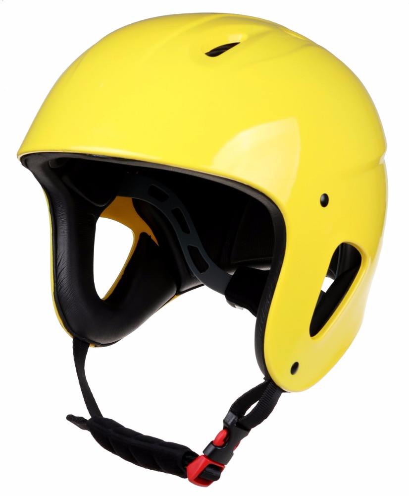 新デザイン ABS シェルウォータースポーツワイルドカヌーヘルメット水上スキーヘルメット