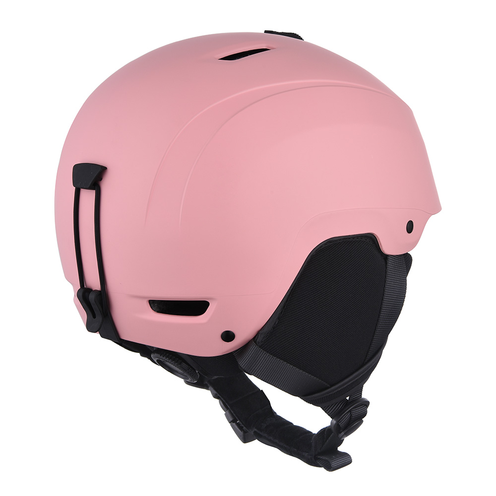 カラフルなカスタム スキー スノーボード ヘルメット保護スノー ヘルメット 大人用 ピンク