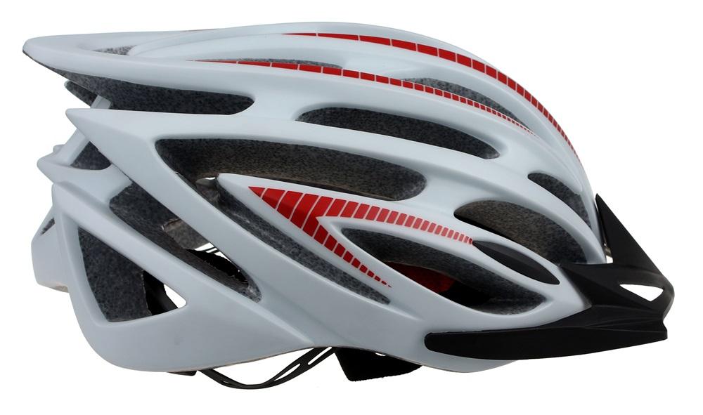 CE 承認バイクヘルメット大人用自転車ヘルメットインモールドサイクリングヘルメットバイザー付き