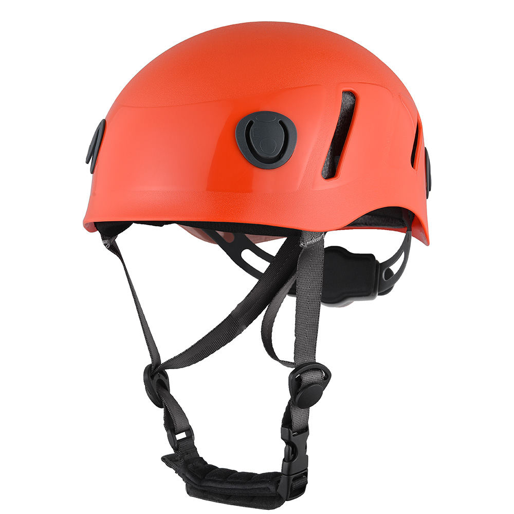 登山/ロック クライミング 安全/エクストリーム スポーツ ヘルメット オレンジ