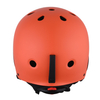 CE 認証 ABS シェルスノースキーヘルメットレッドヘルメットスキー