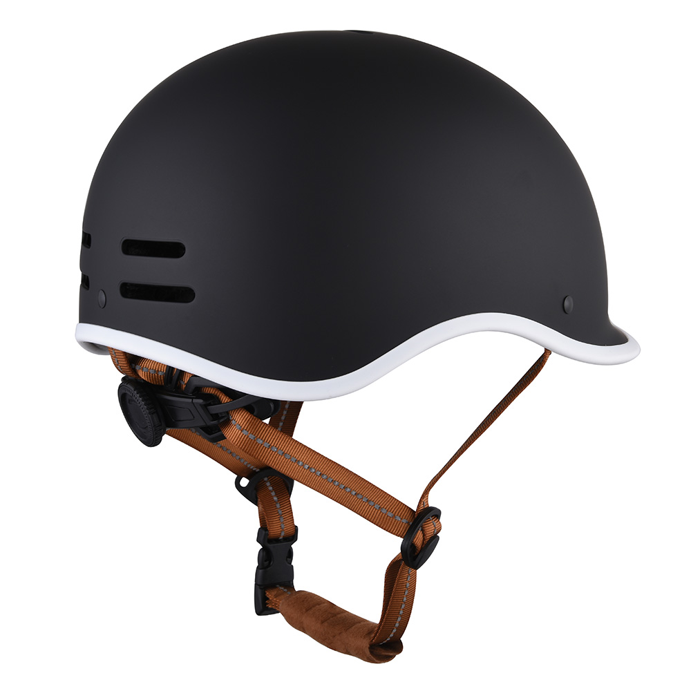 卸売 CE 認定大人用スケートヘルメットスケートボード安全電動スクータースケートボードヘルメット大人用黒