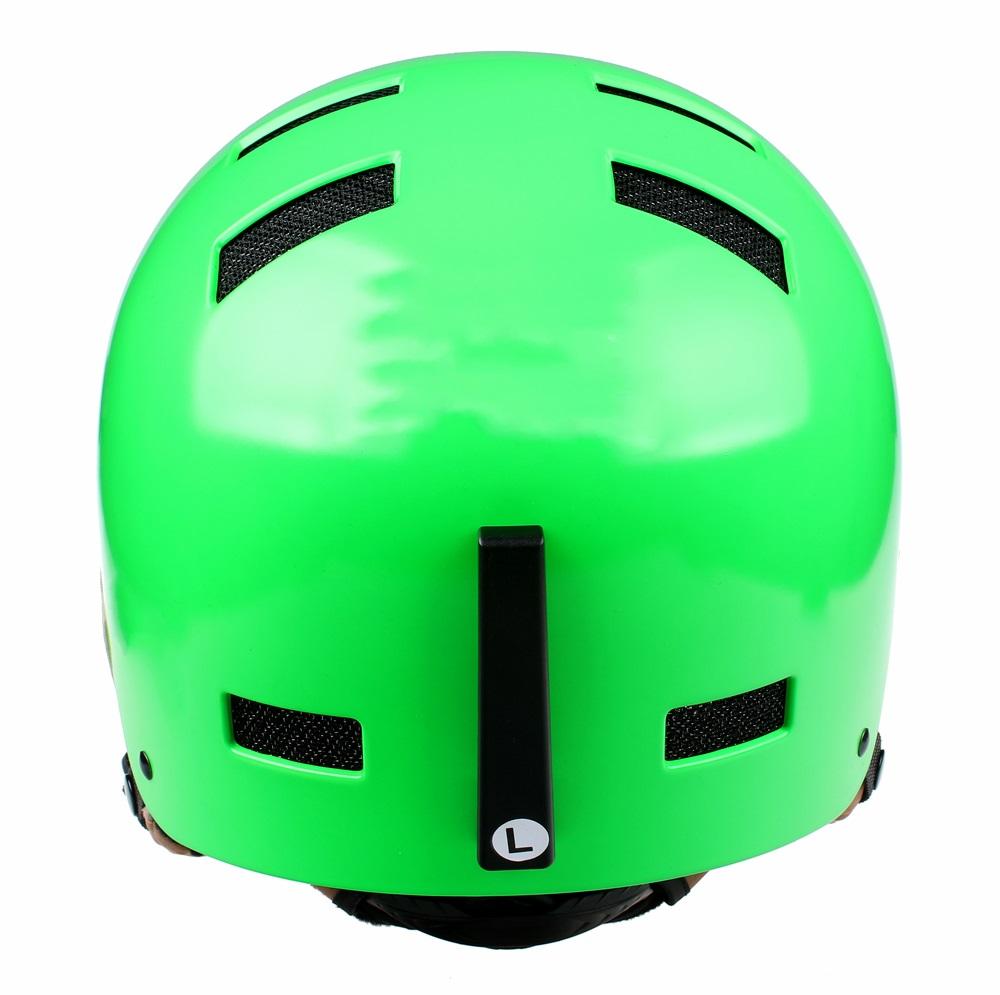 CE ASTM 承認カスタムレザースノーボードスキーヘルメット
