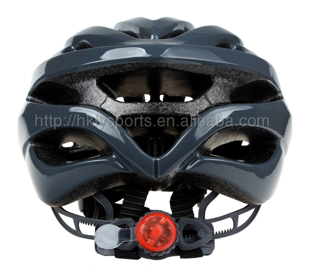 卸売自転車ヘルメットファッション大人用サイクルヘルメット、LED自転車ライト付き