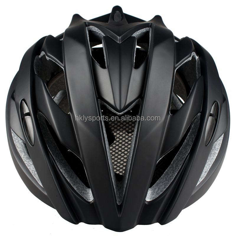 Shengtao 工場価格 ST938B インモールドカーボンファイバー 1 層 PC + ブラック EPS スポーツ自転車スポーツヘルメット ITW バックル付き