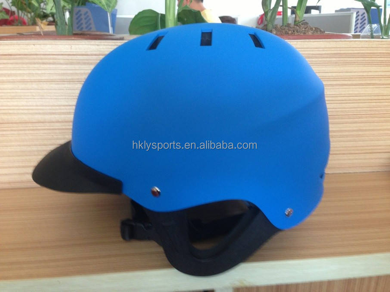 ホワイトウォータースポーツラフティングヘルメット/カヌーウォーターヘルメットEN1385、バイザー付き