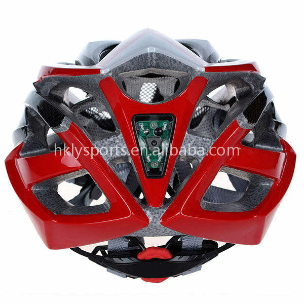 LED付きバイクヘルメット