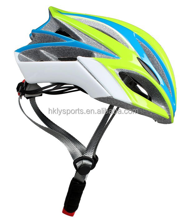 自転車ヘルメット安全カスタム PC インモールドサイクリングヘルメットグリーン大人の自転車ヘルメット